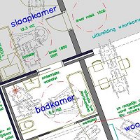 tekening aangepast huis